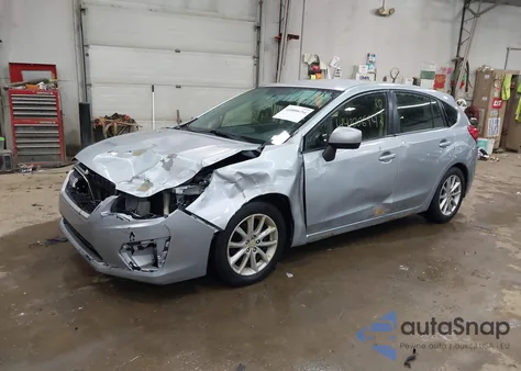 2014 Subaru Impreza 2.0I Premium z USA, uszkodzony, nr VIN JF1GPAC68E8284038